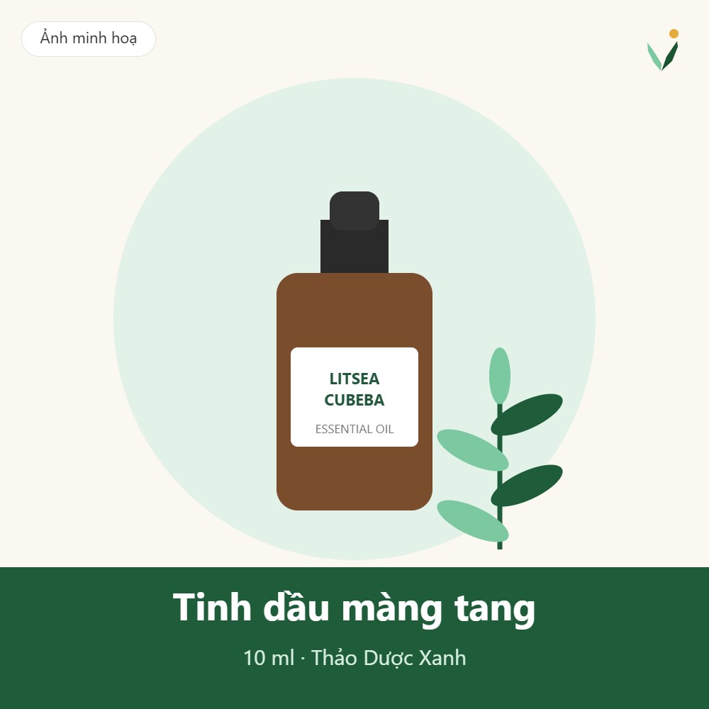 Tinh dầu màng tang – chai 10 ml (ảnh minh hoạ)